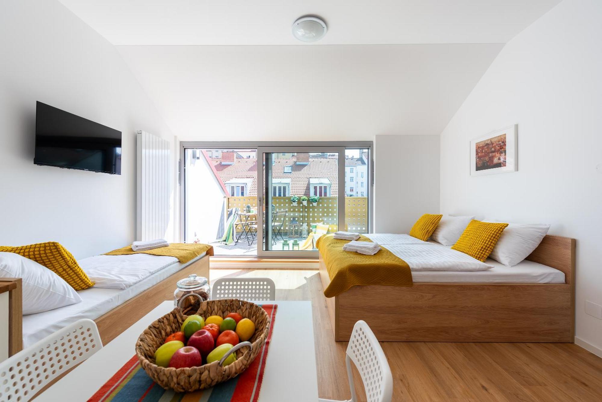Libero Apartments Praag Buitenkant foto