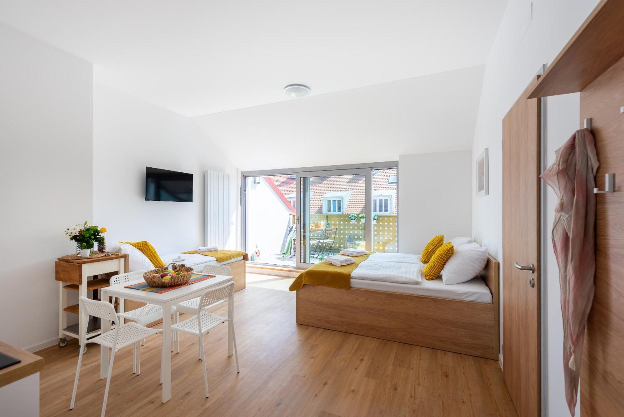 Libero Apartments Praag Kamer foto