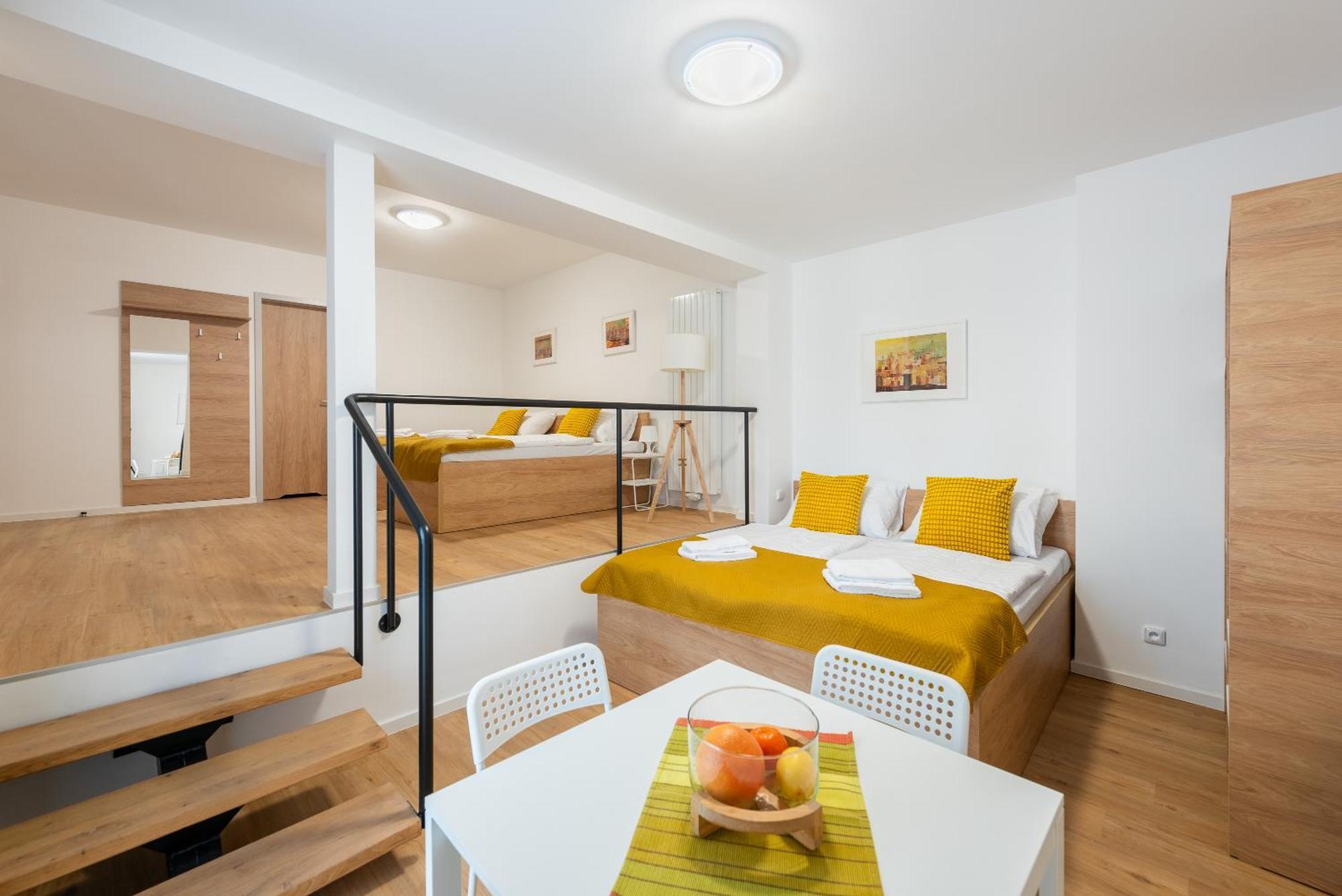 Libero Apartments Praag Kamer foto