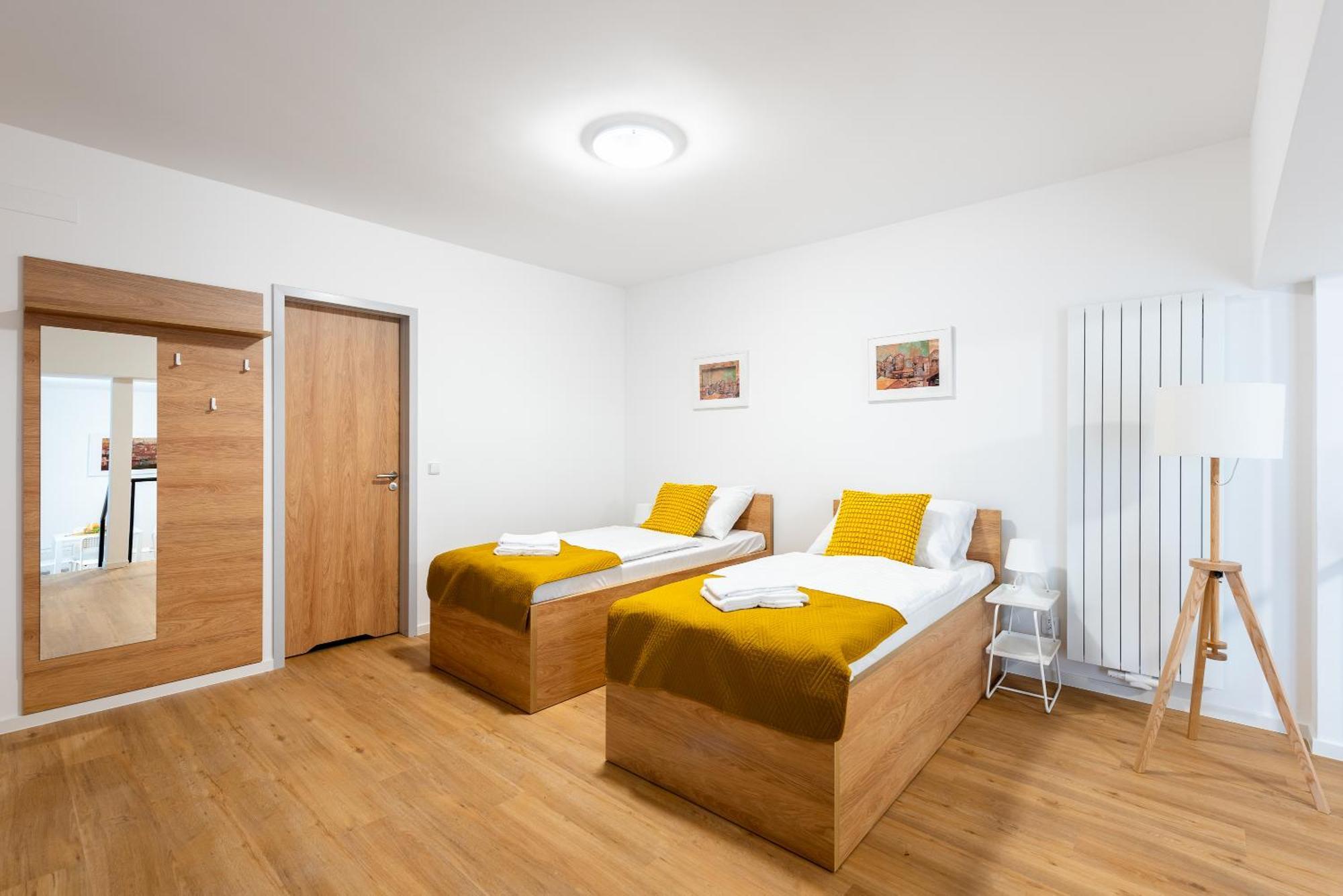 Libero Apartments Praag Kamer foto